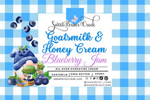 Blueberry Jam Goat Milk & Honey Body Creme
