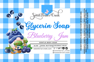 Blueberry Jam Glycerin Soap Bar