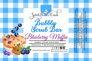 Blueberry Muffin Bubbly Scrub Body Bars