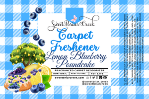 Lemon Blueberry Poundcake Carpet Freshener Powder