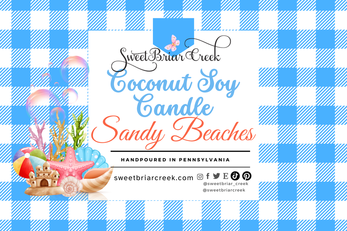 Sandy Beaches Coconut Soy Candle