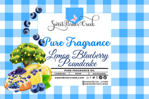 Lemon Blueberry Poundcake Pure Fragrance Oil