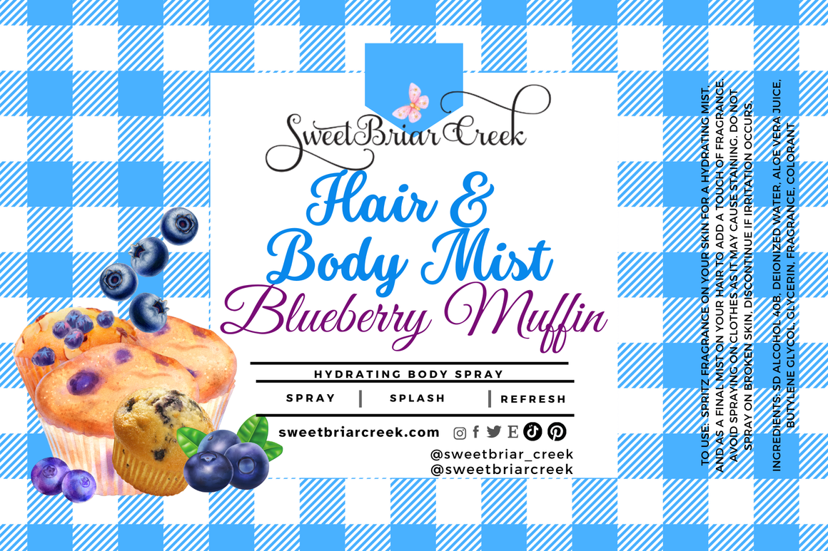 Blueberry Muffin Hair & Body Mist
