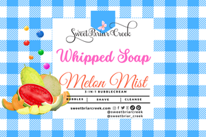 Melon Mist Whipped Soap & Shaving Cream