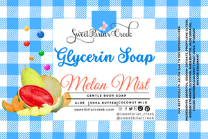 Melon Mist Glycerin Soap Bar