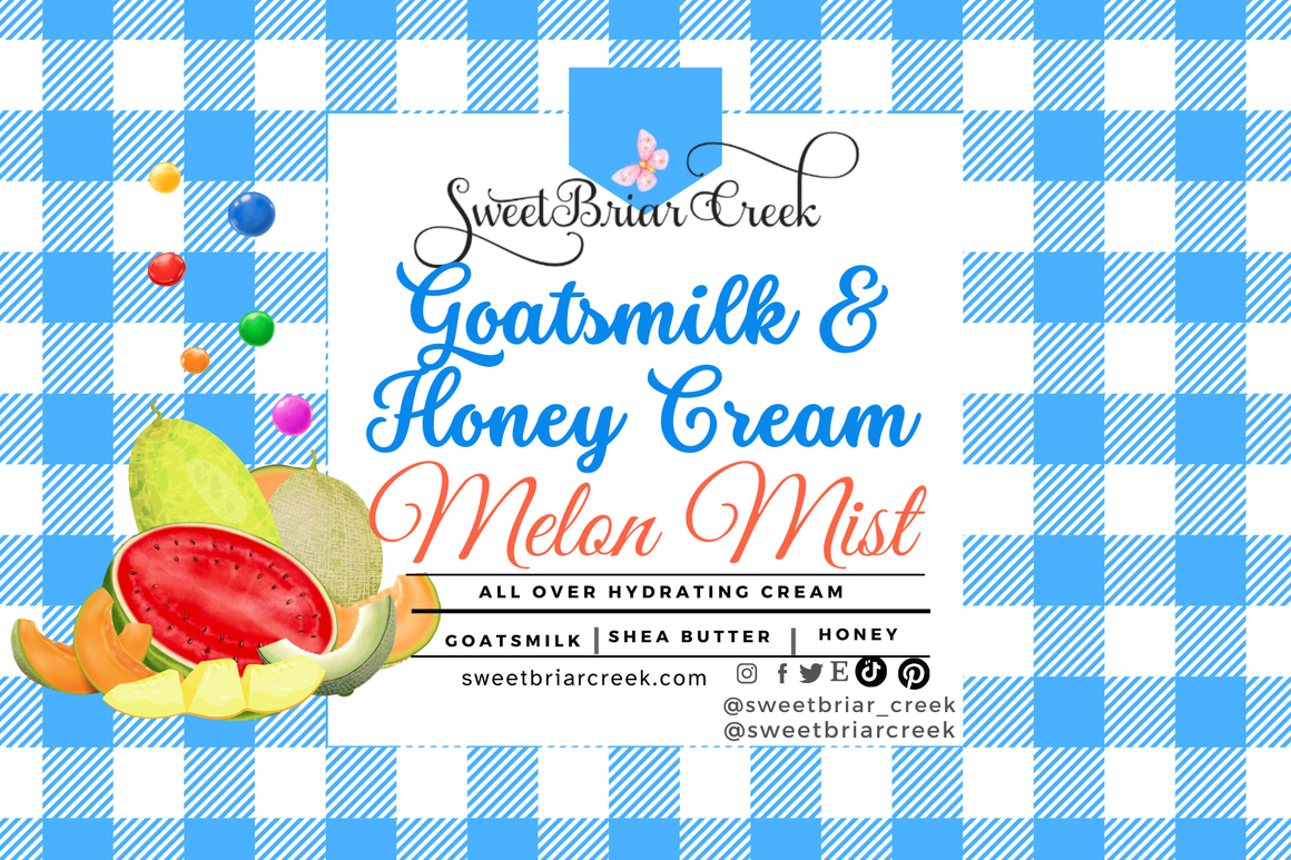 Melon Mist Goat Milk & Honey Body Creme