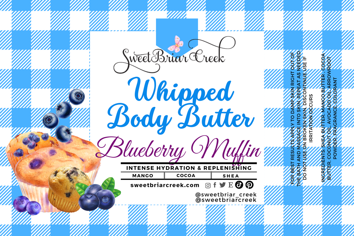 Blueberry Muffin Whipped Body Butter