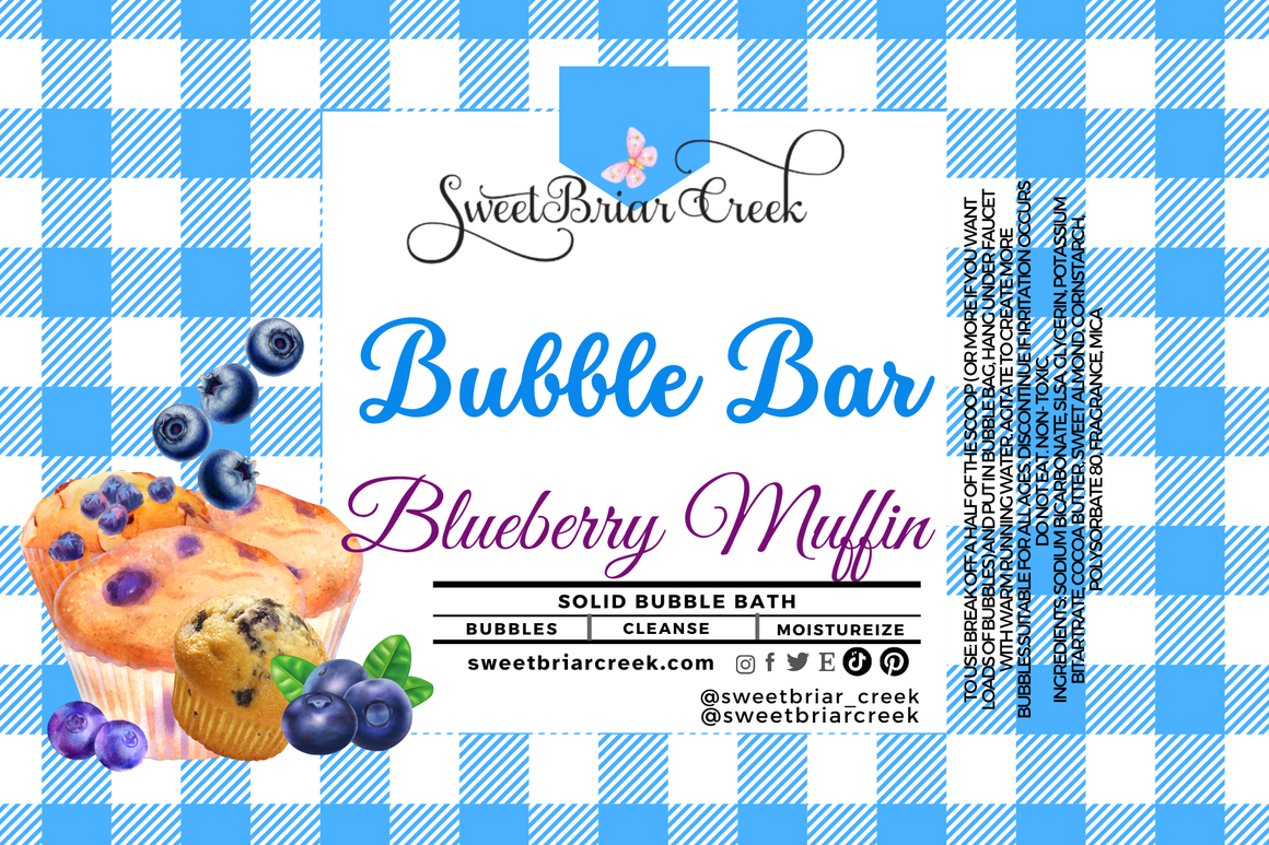 Blueberry Muffin Bubble Scoop