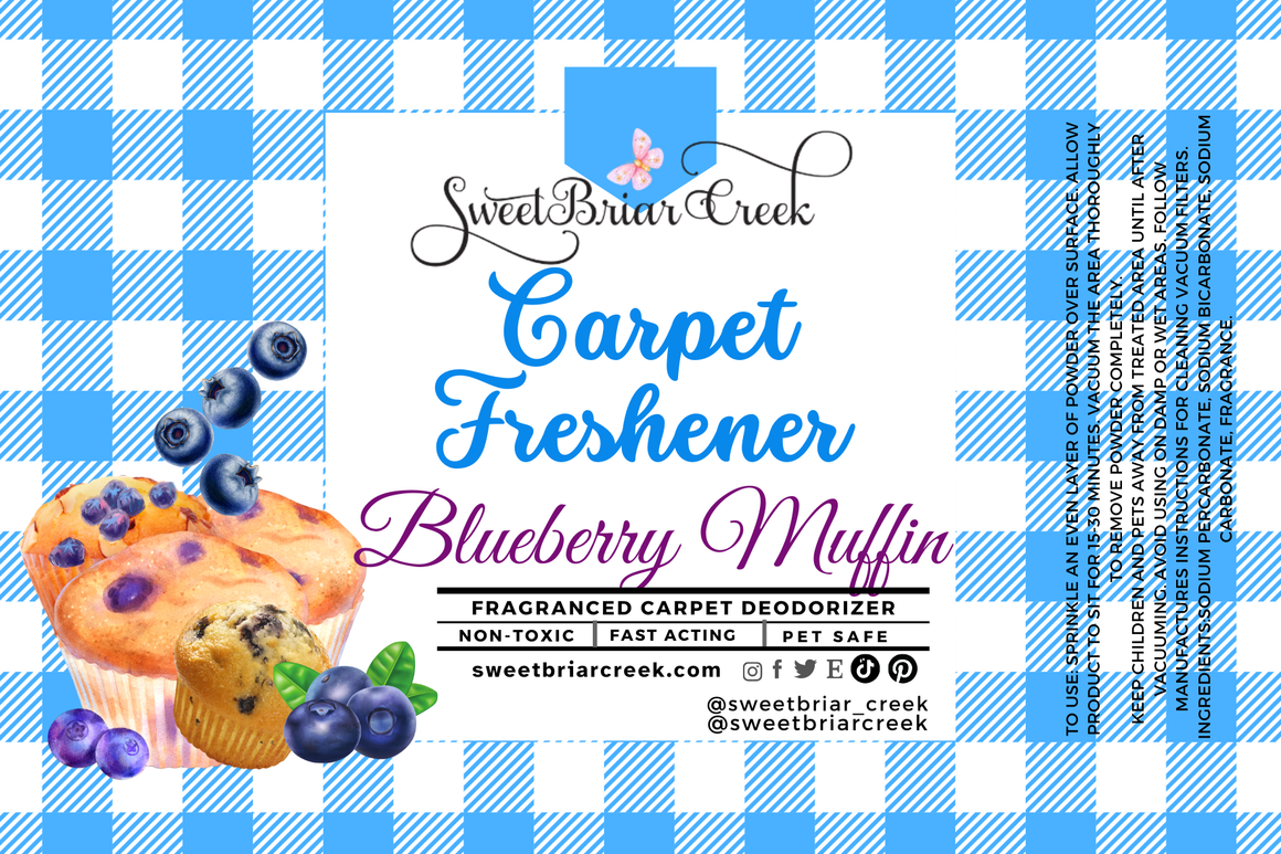 Blueberry Muffin Carpet Freshener Powder