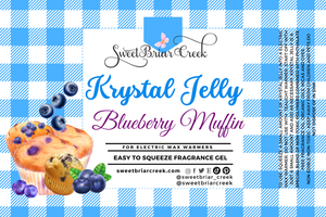Blueberry Muffin Krystal Jelly Squeeze for wax warmers.