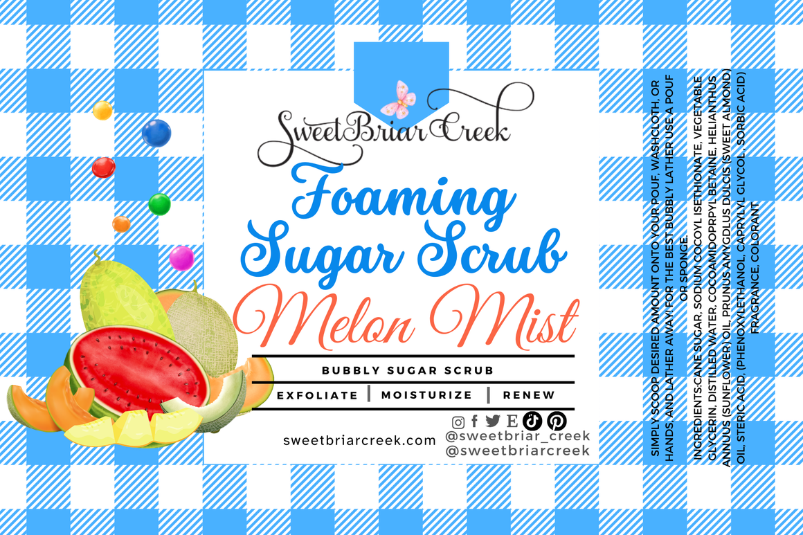 Melon Mist Whipped Sugar Scrub