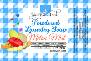 Melon Mist Powdered Laundry Soap