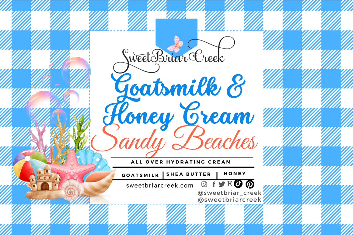 Sandy Beaches Goat Milk & Honey Body Creme