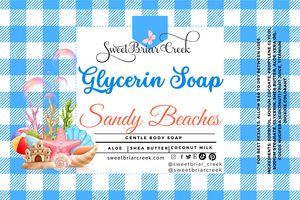 Sandy Beaches Glycerin Soap Bar