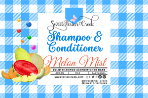 Melon Mist Shampoo & Conditioner Bars
