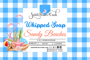 Sandy Beaches Whipped Soap & Shaving Cream