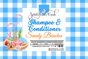 Sandy Beaches Shampoo & Conditioner Bars