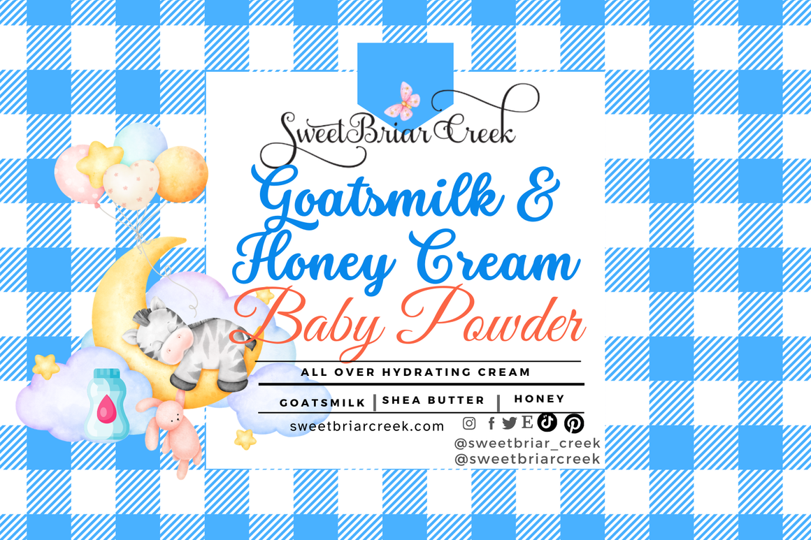 Baby Powder Goat Milk & Honey Body Creme