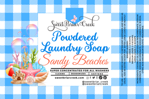 Sandy Beaches Powdered Laundry Soap