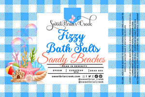 Sandy Beaches Fizzy Bath Salt Soak