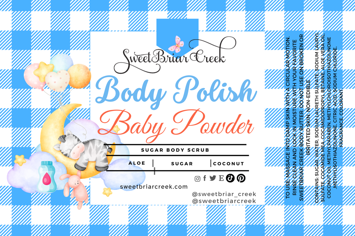 Baby Powder Body Polish