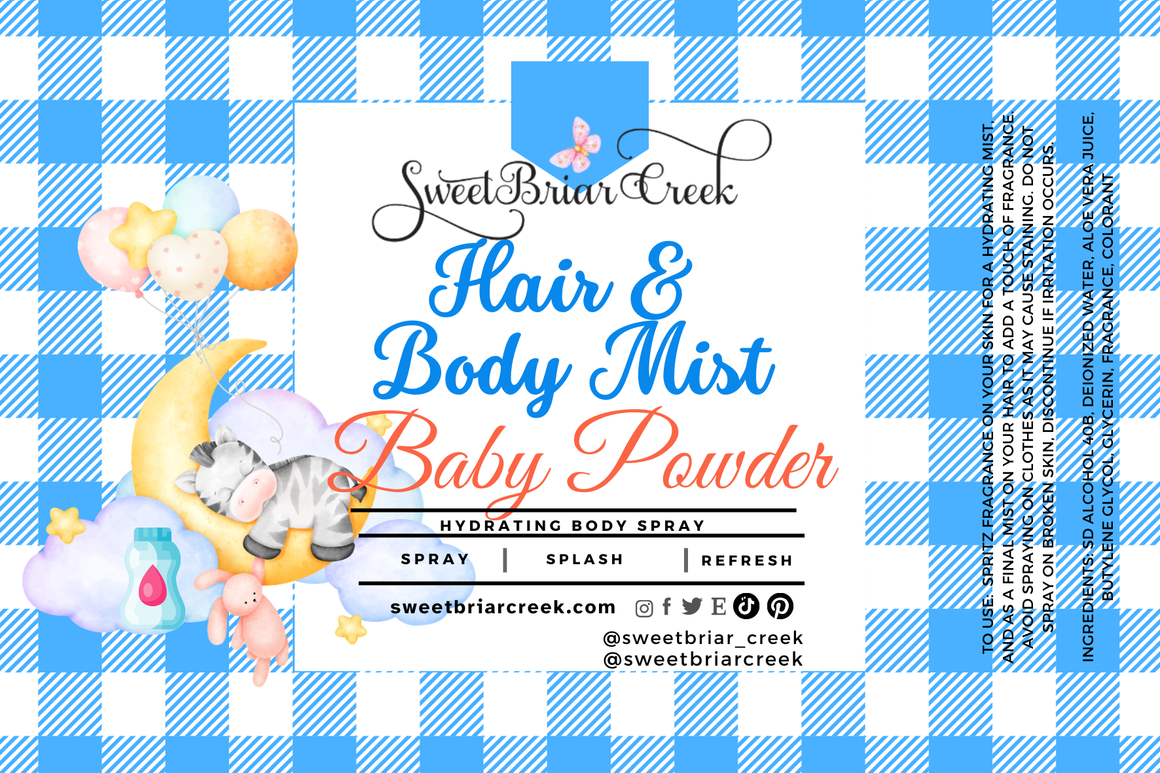 Baby Powder Hair & Body Mist