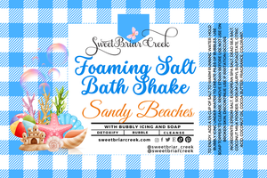 Sandy Beaches Foaming Salt Bath Shake