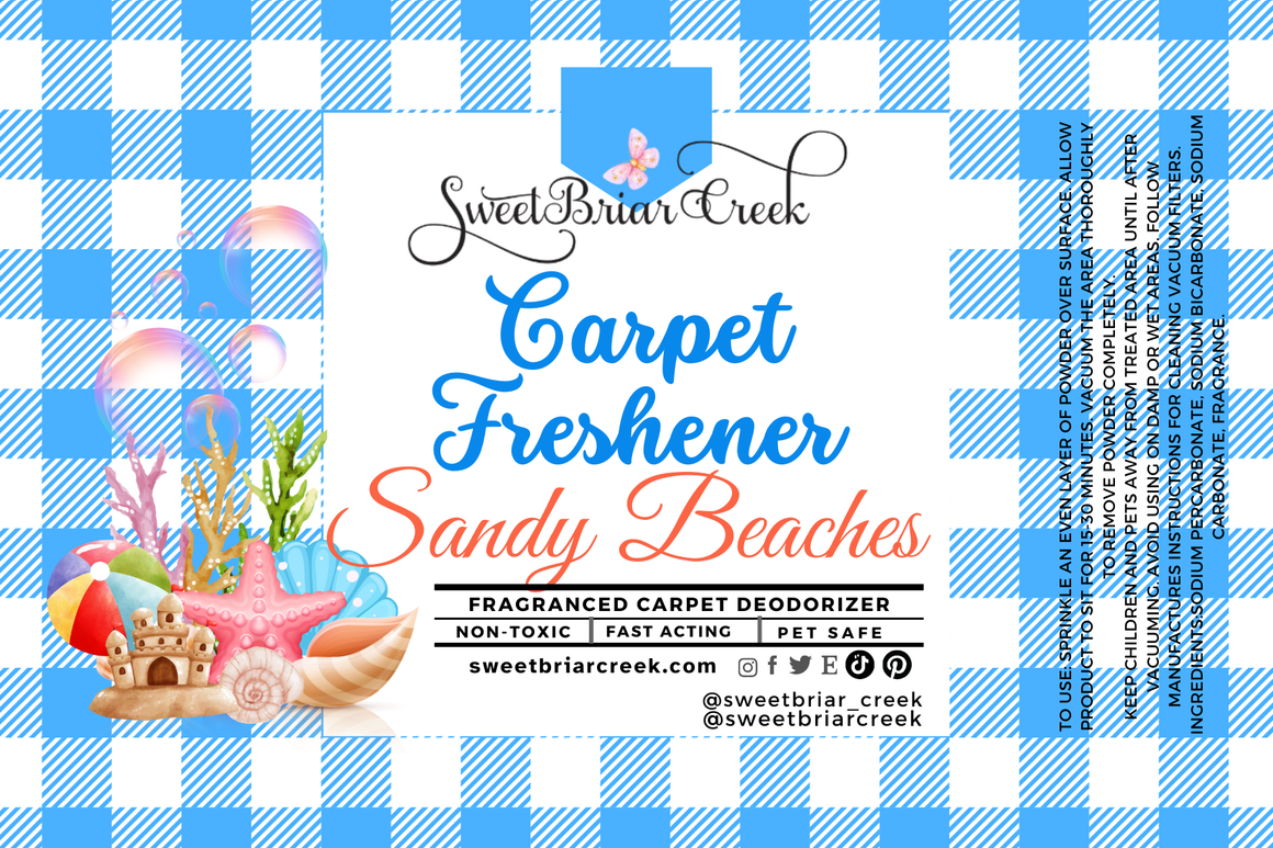 Sandy Beaches Carpet Freshener Powder