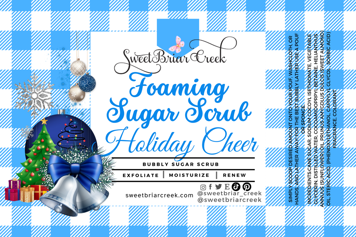 Holiday Cheer  Whipped Sugar Scrub