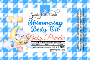 Baby Powder Shimmering Body Oil