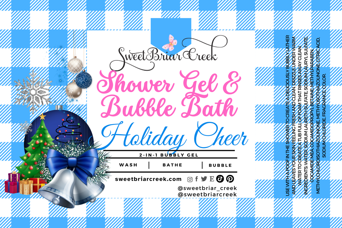 Holiday Cheer Body Wash + Bubble Bath