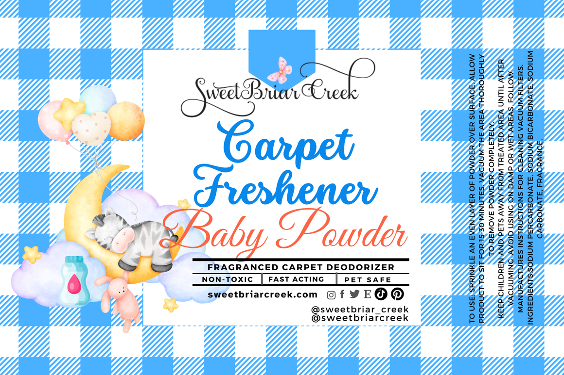 Baby Powder Carpet Freshener Powder