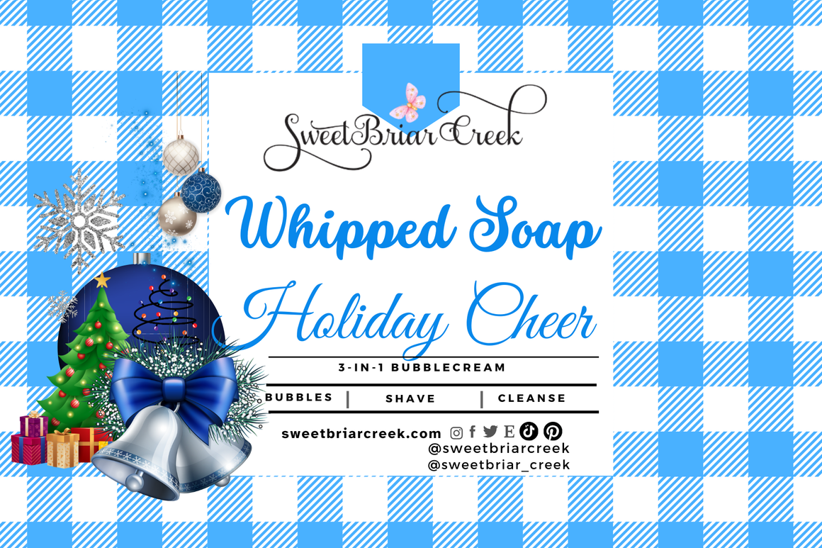 Holiday Cheer Whipped Soap & Shaving Cream