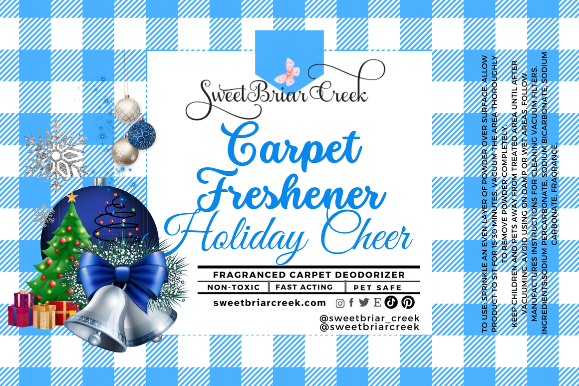 Holiday Cheer Carpet Freshener Powder
