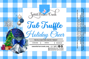 Holiday Cheer Bath Butter Tub Truffles