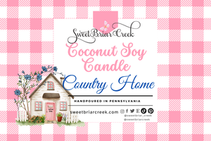 Country Home Coconut Soy Candle
