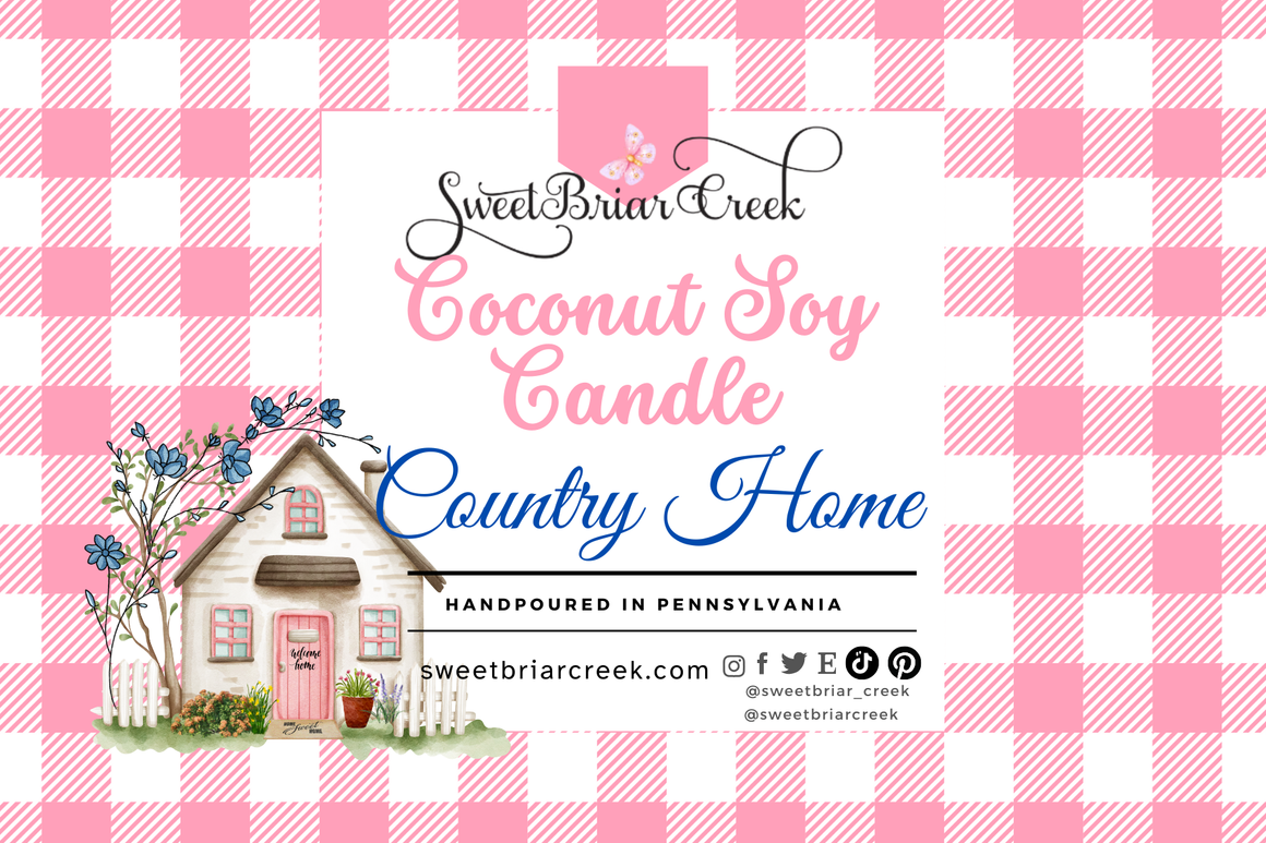 Country Home Coconut Soy Candle
