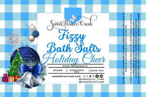 Holiday Cheer Fizzy Bath Salt Soak