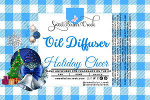 Holiday Cheer Hanging Car Diffuser & Refills