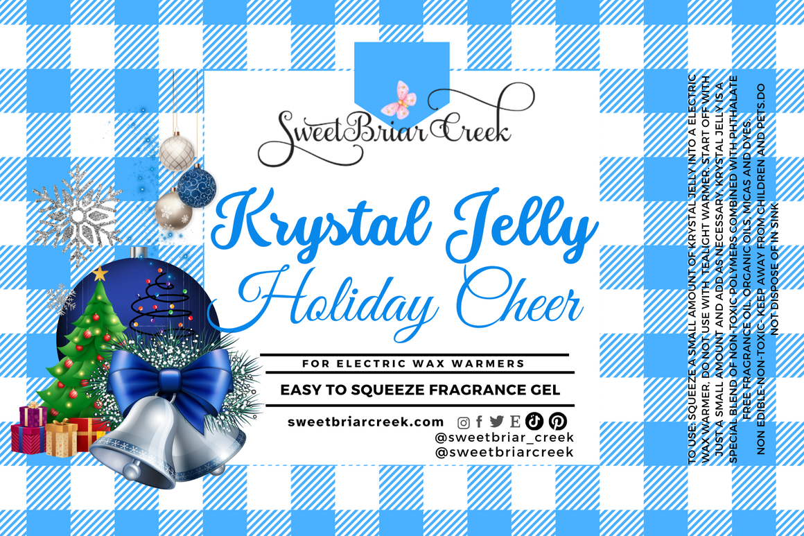 Holiday Cheer Krystal Jelly Squeeze for wax warmers