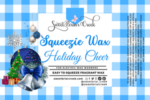 Holiday Cheer Squeezie Wax + Scoopable melts for Waxwarmer