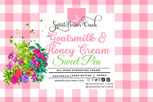 Sweet Pea Goat Milk & Honey Body Creme