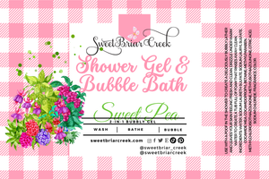 Sweet Pea Body Wash + Bubble Bath