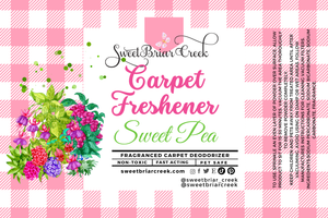 Sweet Pea Carpet Freshener Powder
