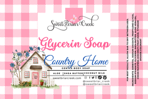 Country Home Glycerin Soap Bar