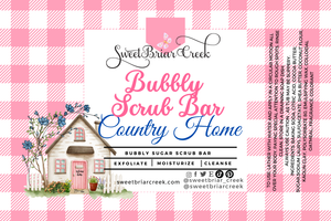 Country Home Coffee Bubbly Scrub Body Bars