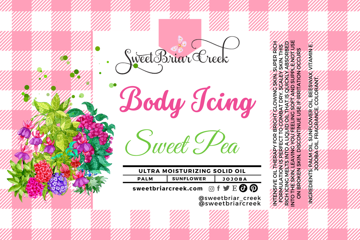 Sweet Pea Body Icing