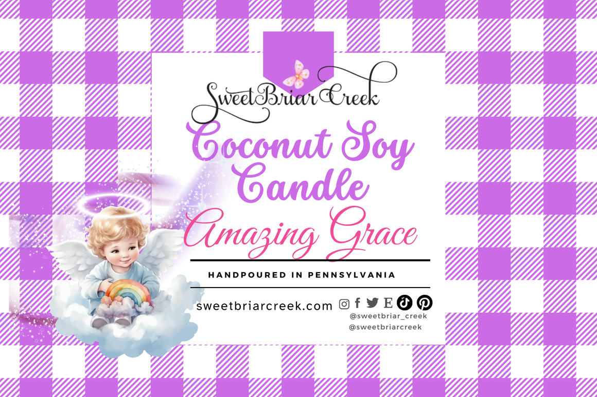 Amazing Grace Coconut Soy Candle