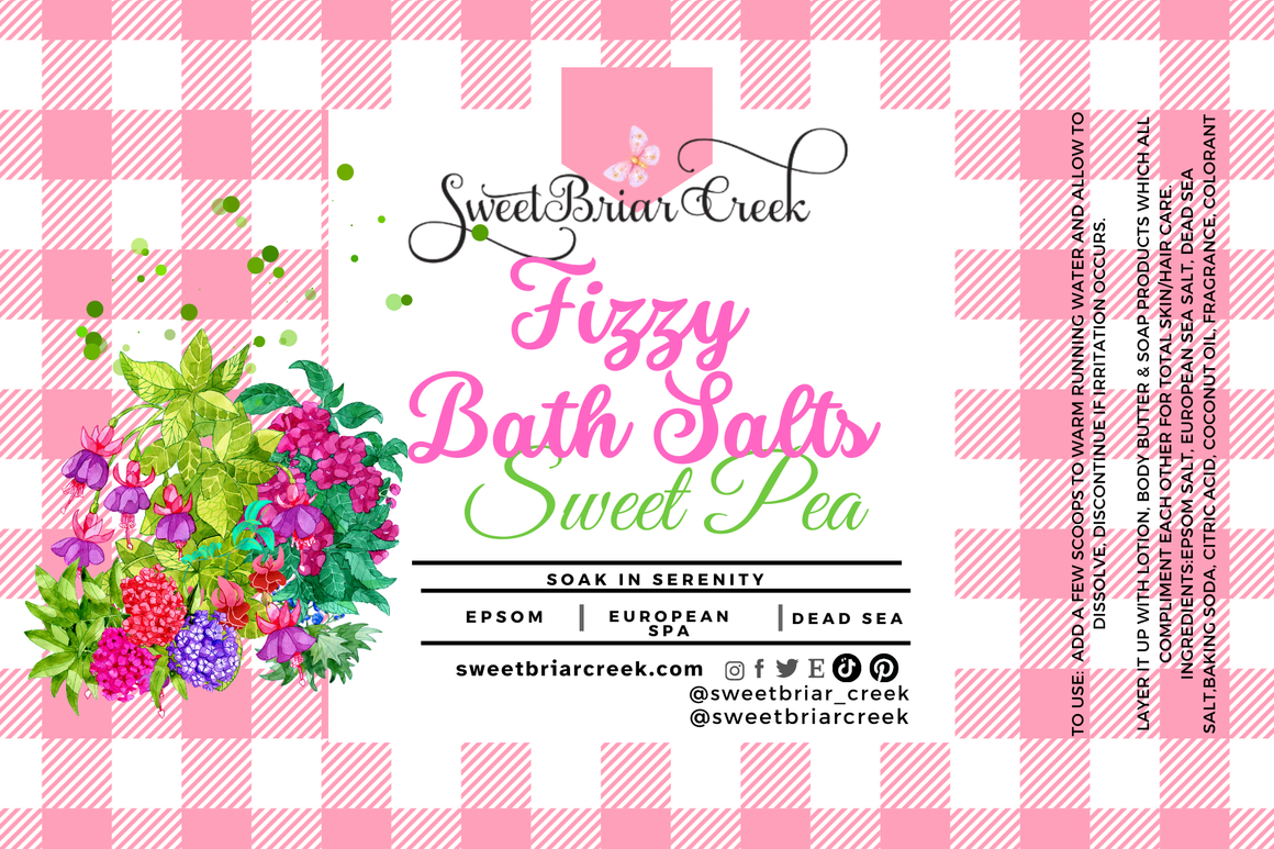 Sweet Pea Bath Salt