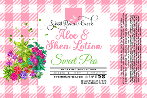 Sweet Pea Shea & Aloe Body Lotion